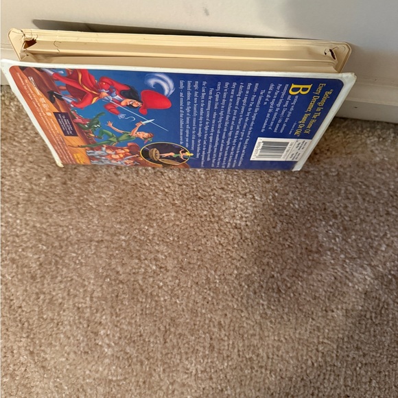 Disney Peter Pan VHS with Blue and Red Cover - Picture 3 of 6